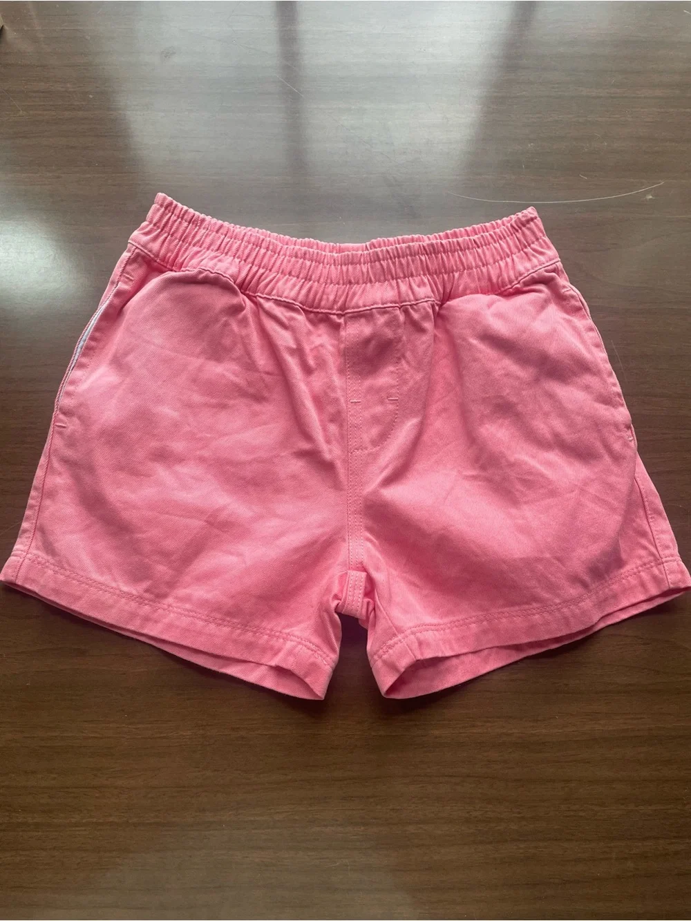 The Beaufort Bonnet Company Pink Elastic-Waist Shorts
